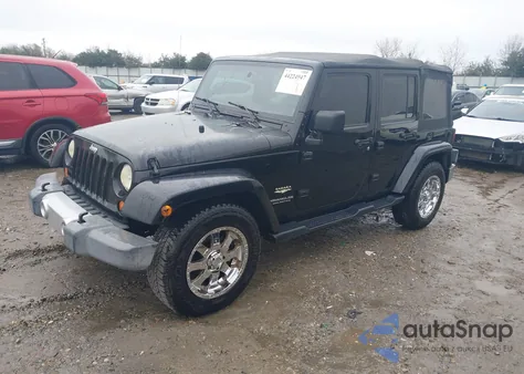 2008 Jeep Wrangler Unlimited Sahara z USA, uszkodzony, nr VIN 1J8GB59148L503227